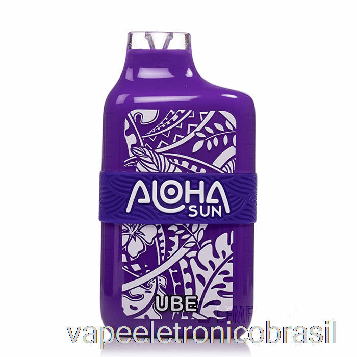 Vape Recarregável Aloha Sun 7000 Descartável Ube